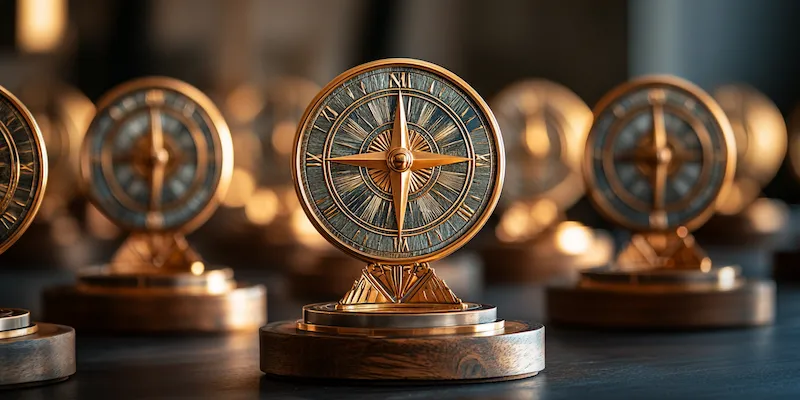 Statuetki szklane z grawerem