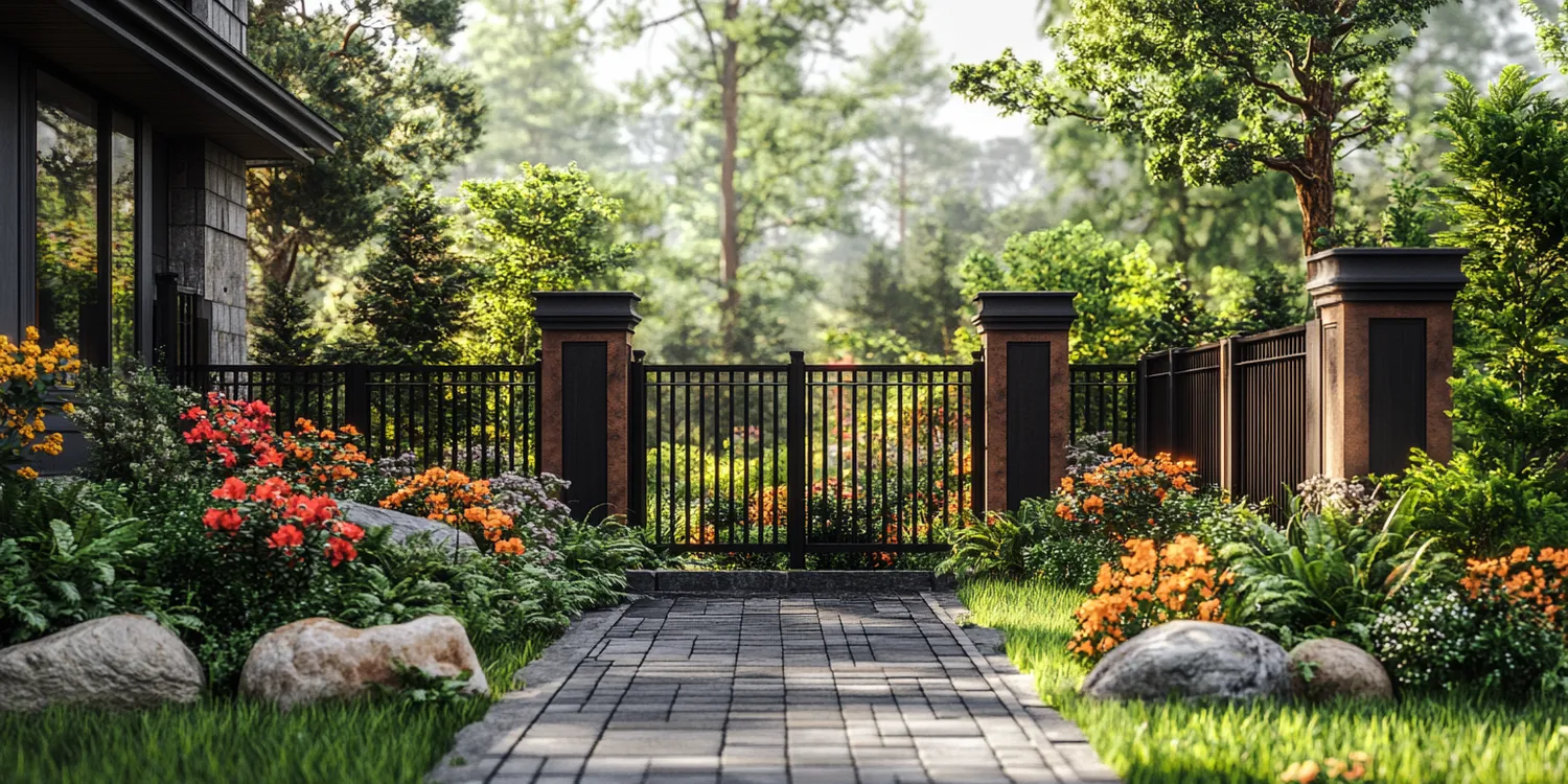 polskie ogrodzenia metalowe