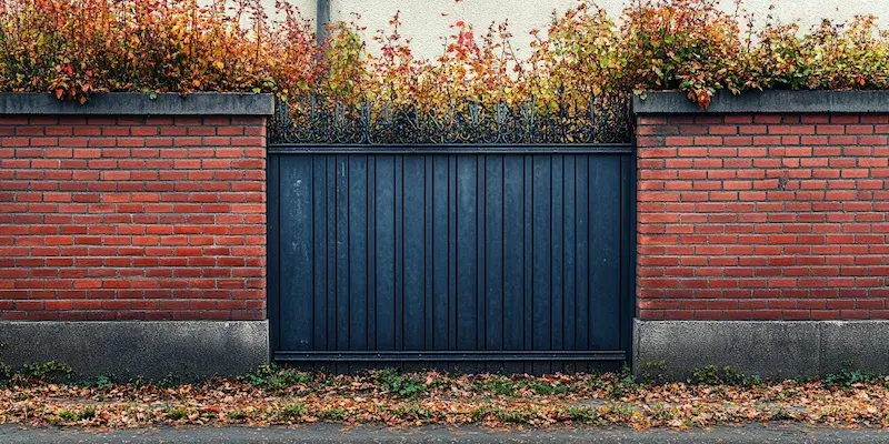 stalowe ogrodzenie z Polski