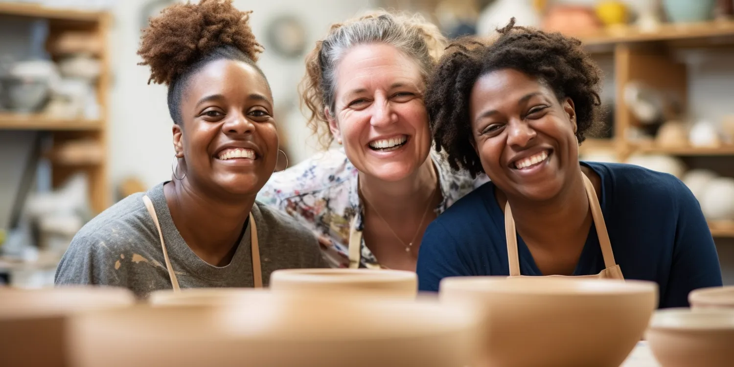 Materiały na warsztatach z ceramiki