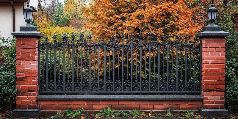 Aluminiumzaun aus Polen