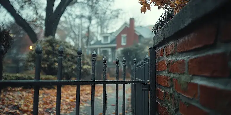 Metalzaune aus Polen