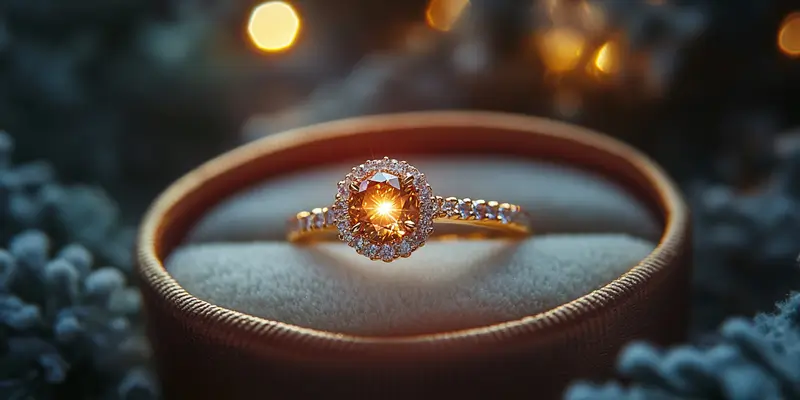 Pierścionek zaręczynowy na której ręce